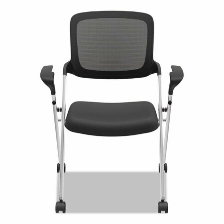 FINE-LINE Nesting & Stacking Fixed Arms Chair - Silver FI3197885
